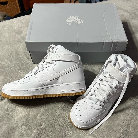 Nike • Air Force 1 • High GS 'White Gum' - Picture 6 of 10